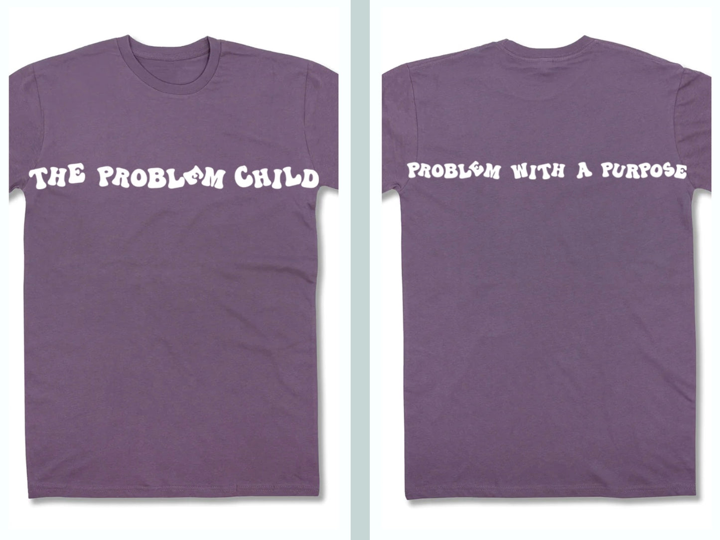 The Problem Child Light Purple Tee