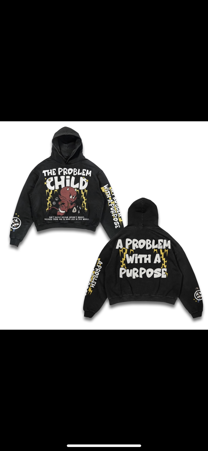 Problem With A Purpose Hoodie