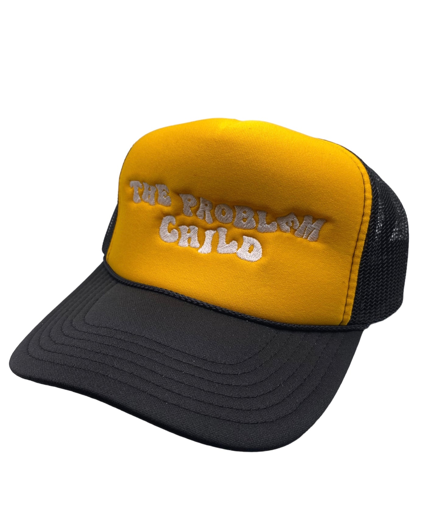 Black And Gold Trucker Hat