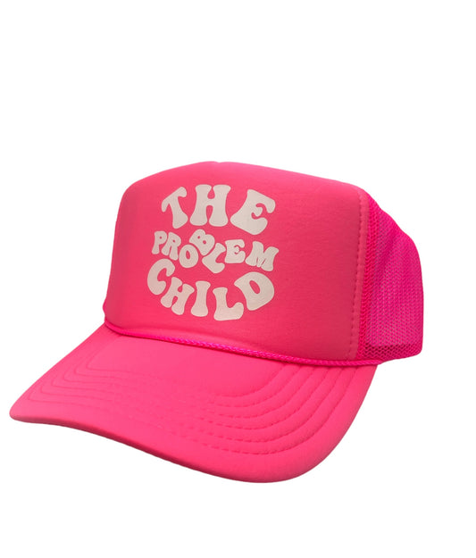 Classic Neon Pink Trucker Hat